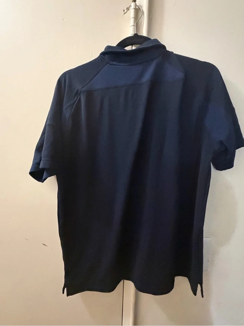 The North Face Men's Short-Sleeve Half-Zip Polo - Navy Large
